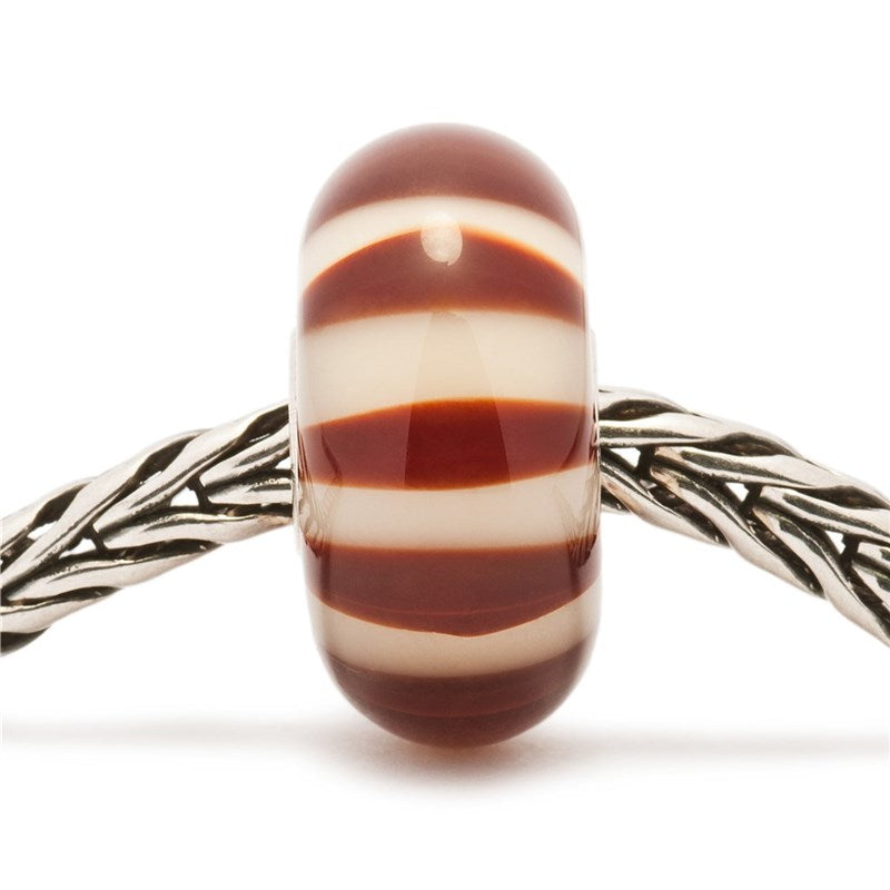 Chocolate Stripe Bead